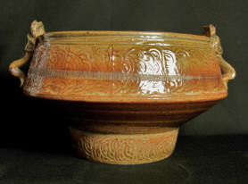 Large Shino Articulated Bowl